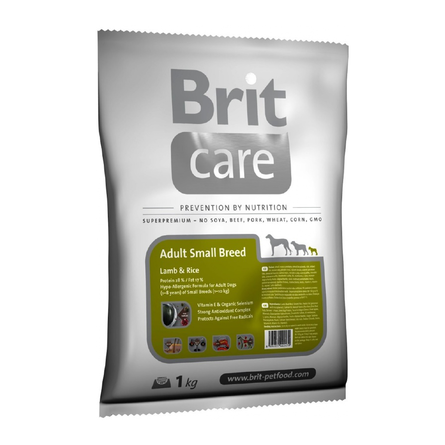 Brit Care Adult Small Breed Сухой корм для взрослых собак мелких пород (с ягненком и рисом) – интернет-магазин Ле’Муррр